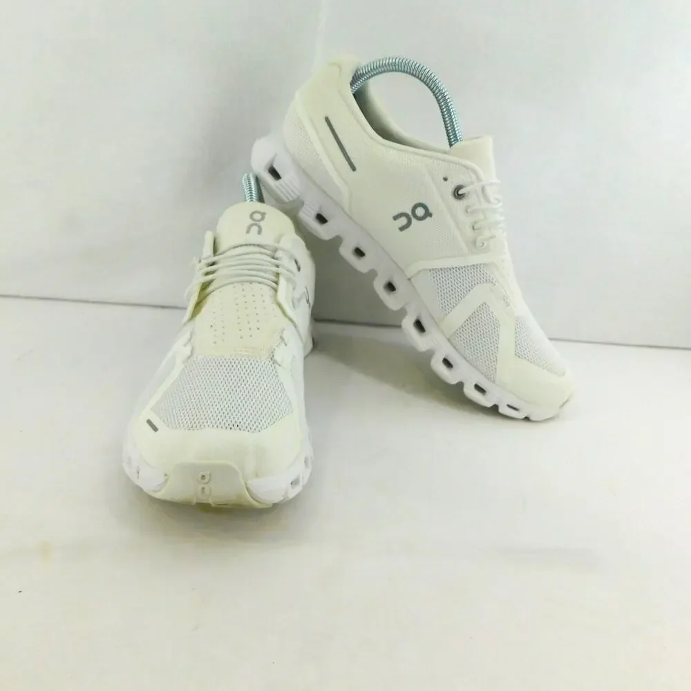 On Cloud 5 Women's Athletic White Running Sneakers Size 9.5 - Picture 4 of 16